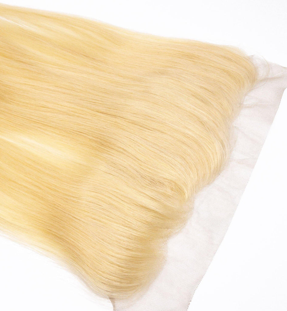 Blonde Silky Straight Transparent Lace Frontal - Beautifl